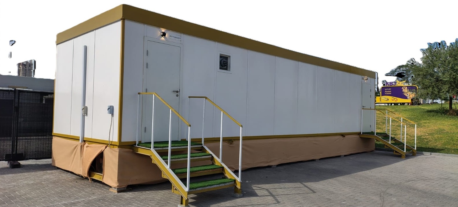 Ablution Unit Technical Specification Drawing